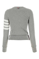 Thom Browne Grey Cotton Sweatshirt