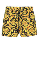 Versace Printed Polyester Swimming Shorts