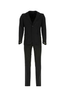 Prada Black Wool Blend Suit