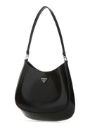 Prada Black Leather Cleo Shoulder Bag
