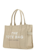 Marc Jacobs Cappuccino Canvas The Tote Shopping Bag