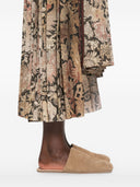 Pierre Louis Mascia Printed Long Skirt