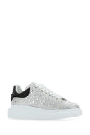 Alexander Mcqueen Embellished Leather Sneakers