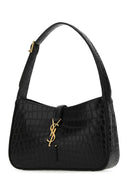 Saint Laurent 블랙 가죽 Le 5 A 7 숄더백