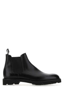 Stivali da caviglia in pelle nera di John Lobb