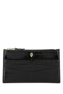 Tasto di pelle nera Alexander McQueen