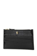 Tasto di pelle nera Alexander McQueen
