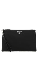 Bolso de mano Prada de nailon negro