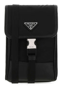 حالة هاتف Prada Black Re Nylon