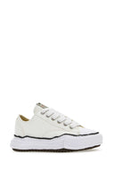 Maison Mihara Yasuhiro Ivory Canvas Sneakers