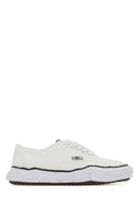 Maison Mihara Yasuhiro White Canvas Baker Sneakers
