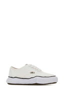 Maison Mihara Yasuhiro White Canvas Baker Sneakers