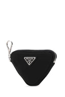 Prada Chiave di trucco in nylon nero