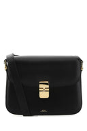 A.P.C. Czarna skórzana łaska crossbody