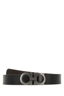 Salvatore Ferragamo Charcoal Stretch Alpaka -Mischpullover