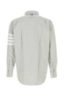 Thom Browne Light Grey Flannel Shirt