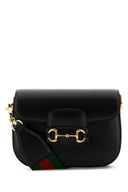 Gucci Black Leather Mini Horsebit 1955 Crossbody Bag