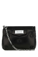 Maison Margiela Black Nappa Leather Glam Slam Red Carpet Clutch