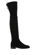 Stuart Weitzman STIVALI PIEVA IN PELLE SCAMOSCIATA NERA