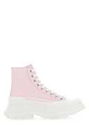 Alexander McQueen Pastel Pink Tread Slick Suneaker Slick