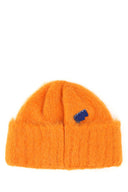 Ader Feil Orange Alpaca Blend Rivington Beanie Hat