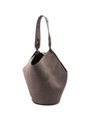 Khaite Lotus Small Leathet Bucket Bag