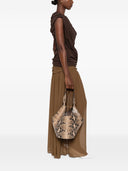 Khaite Lotus Small Leathet Bucket Bag