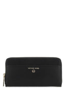Michael par Michael Kors Portefeuille en cuir noir