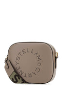 Stella Mc Cartney Colomba Grey Alter Mat Mini Stella Logo Crossbody Borsa