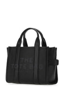 Marc Jacobs Black Leather Mini The Tote Bag Handbag