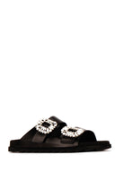 Roger Vivier Slidy Viv Strass Buckle