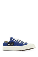 Comme des Garcons gioca a tela blu comme des garã§ons x converse sneaker