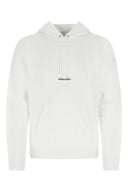 Saint Laurent White Cotton Sweatshirt
