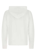 Saint Laurent White Cotton Sweatshirt