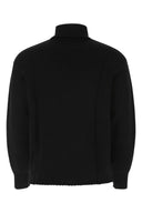 Maglione di miscela di lana nera C.