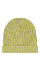 The Elder Statesman Two Tone Cashmere Beanie Hat