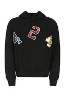 424 Black Cotton Sweatshirt