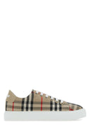 Burberry Embroidered Canvas Sneakers