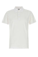 Burberry White Piquet Polo Shirt