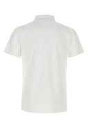 Burberry White Piquet Polo Shirt