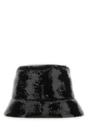 Prada Black Sequins Bucket Hat