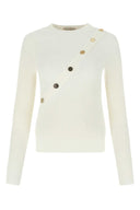 Alexander McQueen Ivory Stretch Viscose Sighi