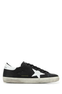 Golden Goose Deluxe Brand Black Leather Super Star Classic Sneakers