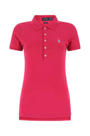 Polo Ralph Lauren Fuchsia Stretch Piquet Polo Shirt