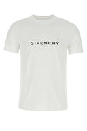 Maglietta in cotone bianco givenchy