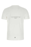 Maglietta in cotone bianco givenchy