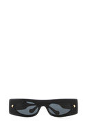 Nanushka Black Bioacetat Ruthie Sonnenbrille