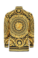 Camicia di seta stampata Versace