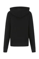 Felpa di cotone nera di Saint Laurent