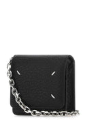 Maison Margiela Black Leather Card Holder